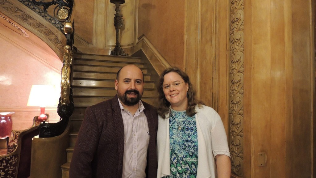 Fabián Flores y Paula Seiguer, compiladores del libro