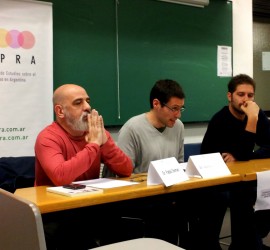 Leandro Losada en el IV Panel de Discusión del GIEPRA