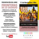 Presentación del libro "Fronteras de lo sagrado"